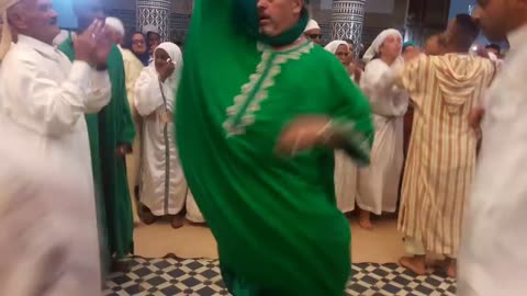 Rare footage -Mystics of Morocco Meknes , Mkadem hamid bouhlal