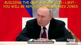 PUTIN HAS JOKES!! HE KNOWS THE PLAN THE MOST WILL BE REPLACED