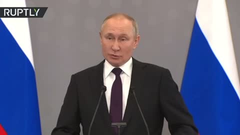 Putin Speaks On Conflict - ‘Russia Does Not Aim To Destroy Ukraine’