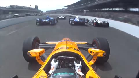 On Board | Fernando Alonso 2017 Indianapolis 500 Starting Laps