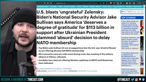 Ex-Russian President Warns WORLD WAR THREE Is Coming As Biden Says Ukraine WILL Join NATO