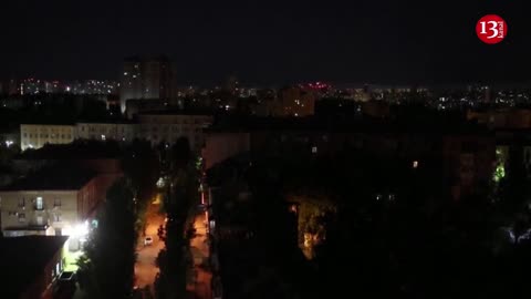 Blasts and smoke seen in Kyiv as Russia launches overnight air strike