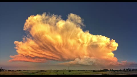 Fire Sky Thunderstorm: 22 July 2017