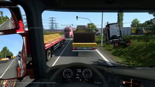 ETS2|TruckersMP|Operation HQ Event|EU#2|Leaving Construction Site|Spotting MASSIVE Traffic Jam