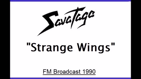 Savatage - Strange Wings (Live in Hollywood, California 1990) FM Broadcast
