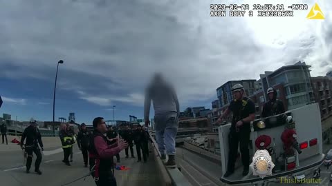 Denver Police Save Man Trying to Jump from Bridge