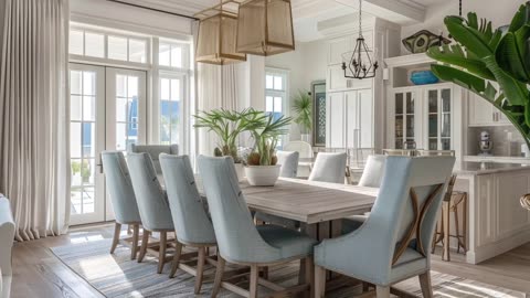 ***Beach House Interior Design: Exploring Coastal Comfort Chic***