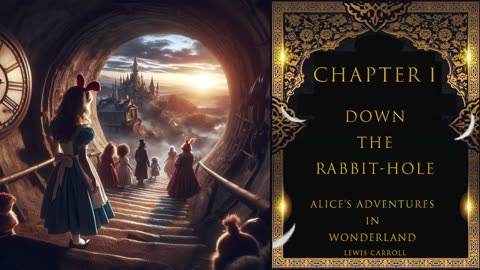 1. " Down The Rabbit-Hole " - Chapter I - Alice's Adventures in Wonderland