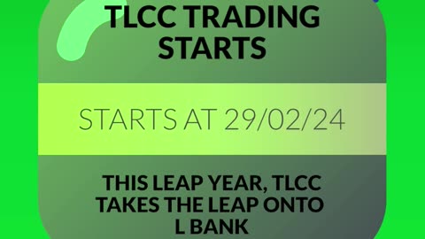 TLCC Launching this Leap Year Feb 29th on Lbank