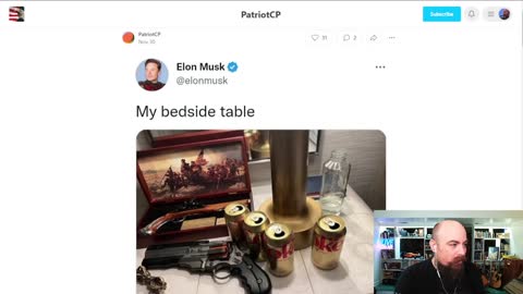 Elon's Bedside Table