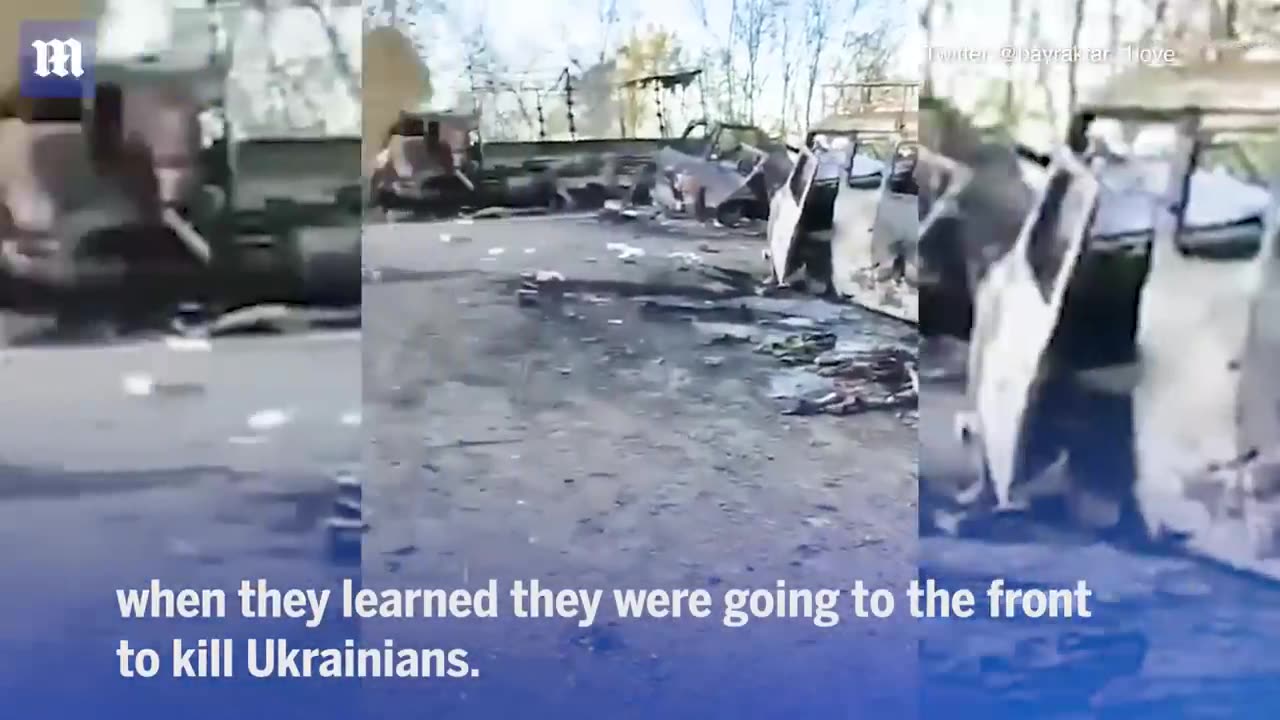 120 Russian soldiers who celebrated going to war with Ukraine are taken out by HIMARS strike