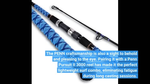 Buyer Feedback: PENN Squadron III Surf Spinning Fishing Rod