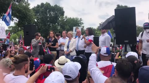 (7/26/21) Rep. Nicole Malliotakis Speaks at White House Rally to Free Cuba, July 26, 2021