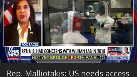 (6/6/21) Rep. Malliotakis: US needs access to Wuhan lab records