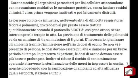 Usiamo l'ozono terapia per il covid