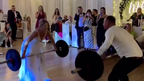 Crossfit at the wedding