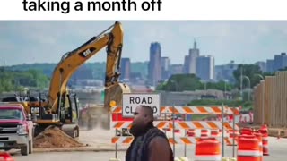 Highway construction workers are only human