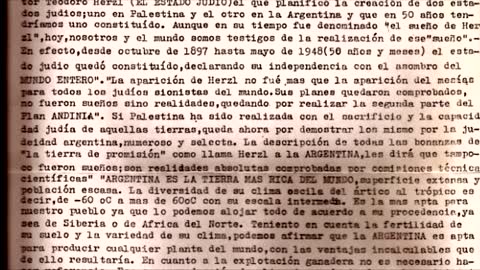 rabino Bergman * Argentina la tierra prometida a ser partida y repartida como Palestina