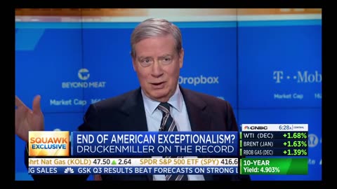 Stanley Druckenmiller: We are digging this deep hole.