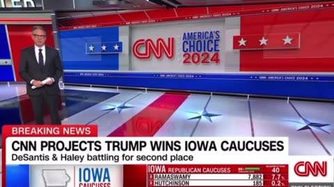 CNN cuts away to protect viewers from Trump's "anti-immigrant rhetoric" during Iowa victory speech