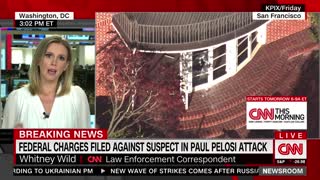 Federal charges filed against suspect in Paul Pelosi attack