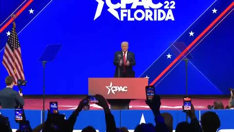 President Trump address CPAC 2022 Full !