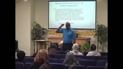 Bible Worker Training Pt. 2 | Michael Johnson | February 6, 2023