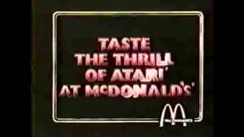 1982 Atari McDonalds Game Promo Commercials