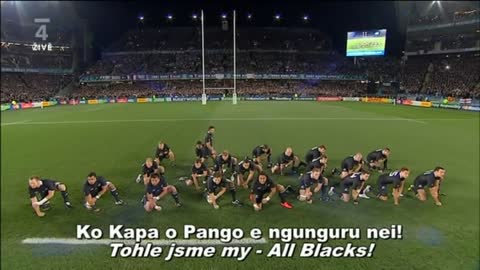 Kapa o Pango Haka - All Blacks 2011 HD - CZ Subtitles