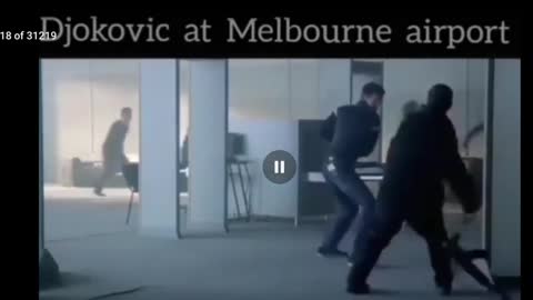 Novak Djokovic At Melbourne Airport
