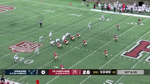 Howard vs Harvard Highlights I College Football Week 7 | 2023 College Football