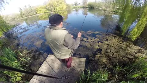 Pike fishing in Weedy Lakes-19