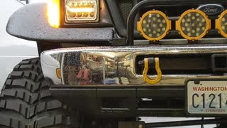 led daytime running lights to blinker