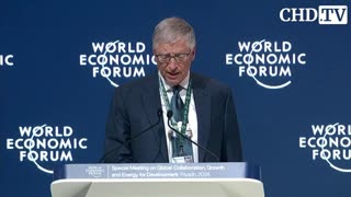 Bill Gates Speaking at World Economic Forum April 2024