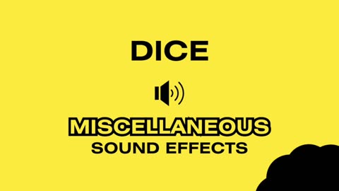 DICE (Rolling, Shaking, Throwing) - Sound Effects