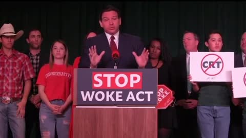 DeSantis Introduces A New "Stop Woke Act"