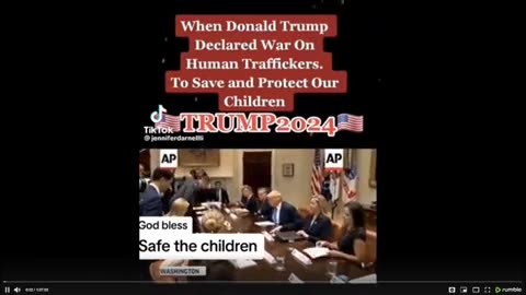 Trump and the children ..
