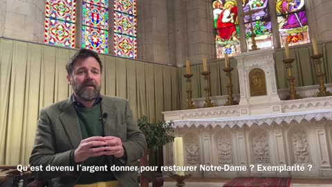 Bertrand SCHOLLER incendie de Notre-Dame pas de coupables et des mauvaises surprises à venir