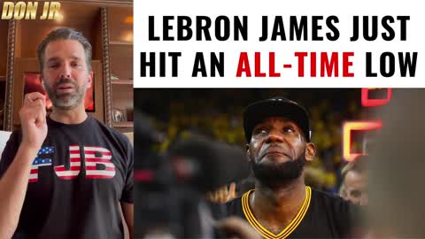Just When You Thought Lebron James Couldn't Go Any Lower...