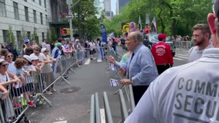 Giuliani SLAMS Heckler During Pro-Israel Parade, Calls Him, ‘Probably as Demented as Biden’