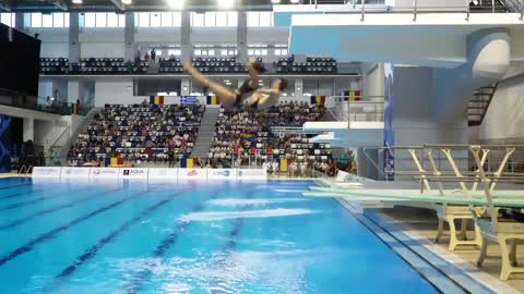 Ana Carvajal San Miguel - Team Jump Event - European Junior Diving Championship 2022