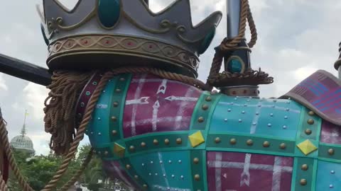 DisneyWorld Parade-Brave Float 2018