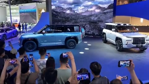 BYD Electric JEEP YANGWANG U8 lunch in china