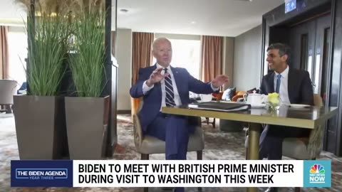 British Prime Minister Rishi Sunak to meet with Biden during U.S. trip