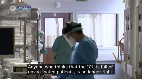 Belgian doctor: "The pacients in the ICU of our hospitals are all vaccinated"