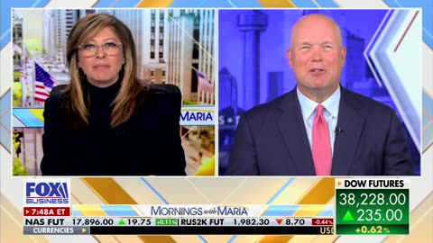 Matt Whitaker on Mornings With Maria Bartiromo - Fox Business 04.16.2024