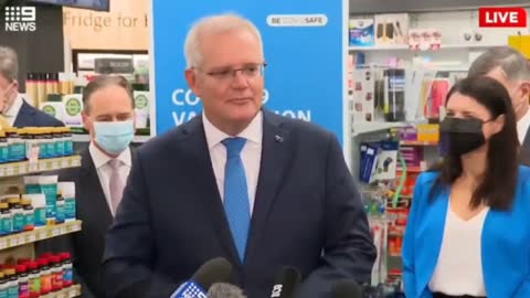 Australian prime minister Scott Morrison describing citizens as SHEEP
