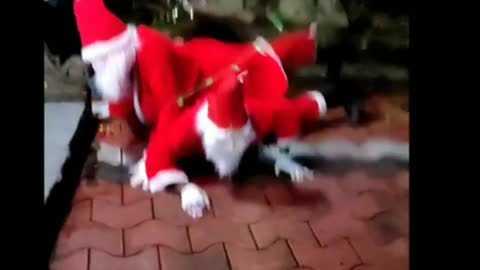 When Santa Tries redbull for first time