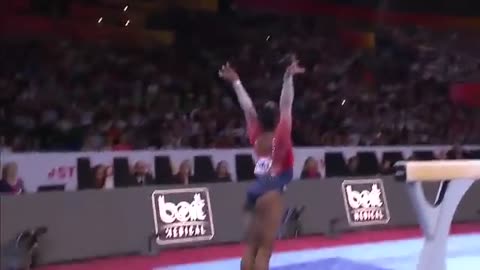 Simone Biles Breaks U.S. Women Gymnastics Team Record.*Full Video*