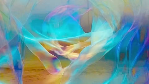 View From Inside a Giant Soap Bubble